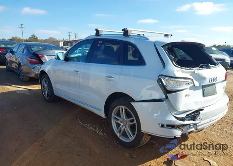 2016 Audi Q5 2.0T Premium z USA, uszkodzony, nr VIN WA1L2AFP6GA141431